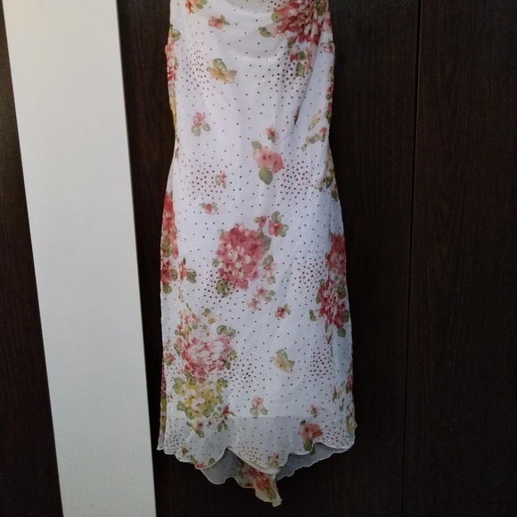 Be Smart High Low Floral Dress - Made in USA - Picture 6 of 6